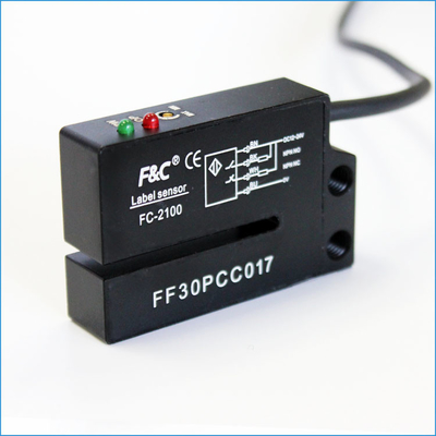 12-24VDC NPN NO.NC 4 Dây cảm biến nhãn quang Fork với Potentmeter